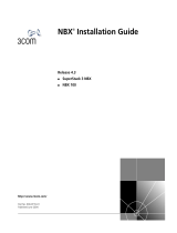 3com SupersStack 3 NBX Installation guide