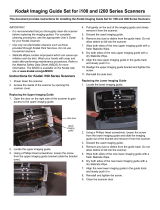 Kodak i200 User manual