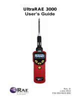 Rae MiniRAE 3000 User manual