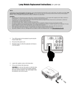 Infocus SP-LAMP-090 Installation guide