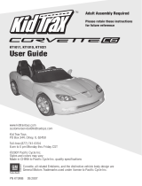 Kid Trax Corvette C6 User manual