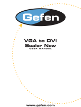 Gefen EXT-VGA-2-DVISN Owner's manual