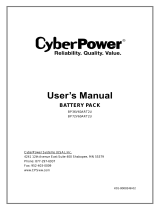 CyberPower BP72V60ART2U User manual