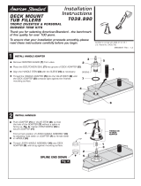 American Standard T038.990.295 Installation guide