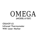 Omega OS642F-LS User manual