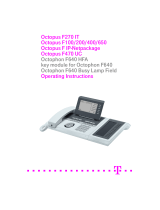 T-Mobile Octopus F IP-Netpackage Operating Instructions Manual