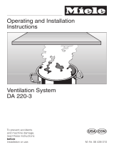 Miele DA220 Owner's manual