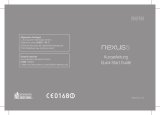 LG D821 Nexus 5 User manual