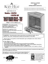 Kozyheat TRF Owner's manual