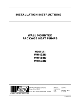 Bard WH603D Installation Instructions Manual