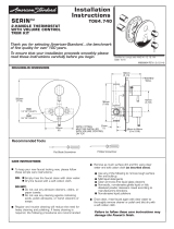 American Standard T064.740.295 Installation guide