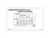 NAPCO GEM-K1CA User manual