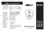 Caliber RC20 Owner's manual