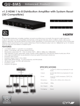 CYP QU-8MS Owner's manual