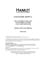 Hamlet LCDSCOPE HDWVA Owner's manual