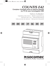 Socomec COUNTIS E4x Operating instructions