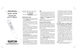 Martini & Rossi pH 55 User manual