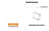 Marshall Electronics V-LCD84SB-AFHD Operating Instructions Manual