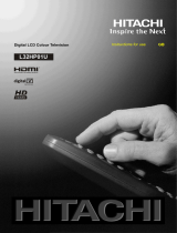 Hitachi L32HP01U User manual