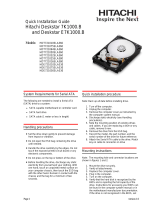 Hitachi Deskstar 7K1000.B Install Manual