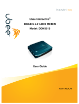 Ubee DDM3513 User manual