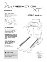 FreeMotion XTR User manual