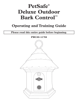 Petsafe Deluxe Outdoor Bark Control PBC00-12788 Owner's manual