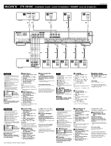 Sony STR-DB900 Installation guide