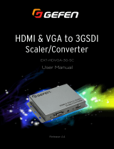 Comprehensive EXT-HDVGA-3G-SC User manual