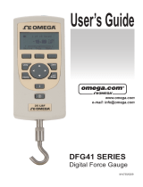 Omega DFG41 Series Owner's manual