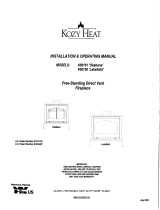 Kozyheat Lakefield-Breckenridge Owner's manual