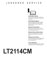 Jonsered LT 2114 CM Owner's manual