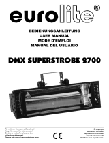 EuroLite Superstrobe 2700 User manual