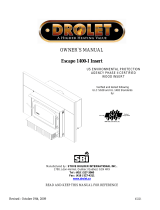 Drolet DB03120 User guide
