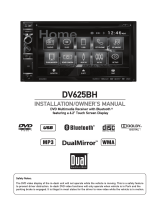 Dual DV625BH Owner's manual