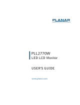 Planar PLL2770W User manual