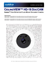 VADDIO CEILINGVIEW HD-18 Installation and User Manual