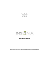 Insignia NS-32D312NA15 User manual