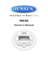 Jensen MS2013BT Owner's manual