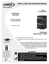 Lennox Hearth Products Winslow (PS40) User manual
