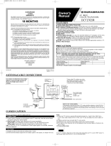 Durabrand DCT2703R Owner's manual