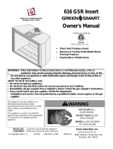 Travis Industries 616 GSR Green Smart Owner's manual