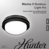 Hunter Fan Marine II Owner's manual