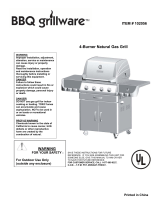 BBQ Grillware GSC2418N Owner's manual
