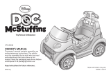 Kid Trax Toys Doc McStuffins Owner's manual