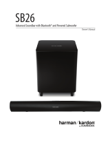 Harman Kardon SB26 soundbar Owner's manual