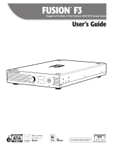 Sonnet Fusion F3 User guide