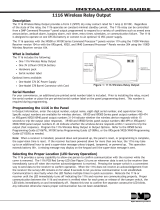 DMP Electronics 1116 Installation guide