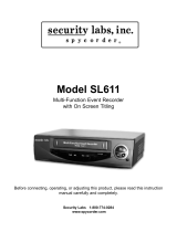 Security Labs SL611 User manual