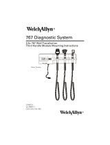 Welch Allyn 767 Mounting instructions